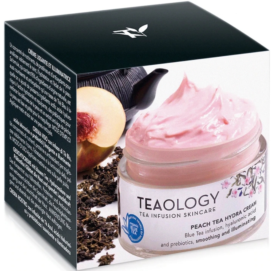 Teaology Peach Tea Hydra Gezichtscrème 50ml. - Afbeelding 2